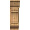 Ekena Millwork Olympic Traditional Rough Sawn Bracket w/ Offset Brace, Western Red Cedar, 8"W x 18"D x 26"H BKT0806X18X26OLY01RWR - alternate 2
